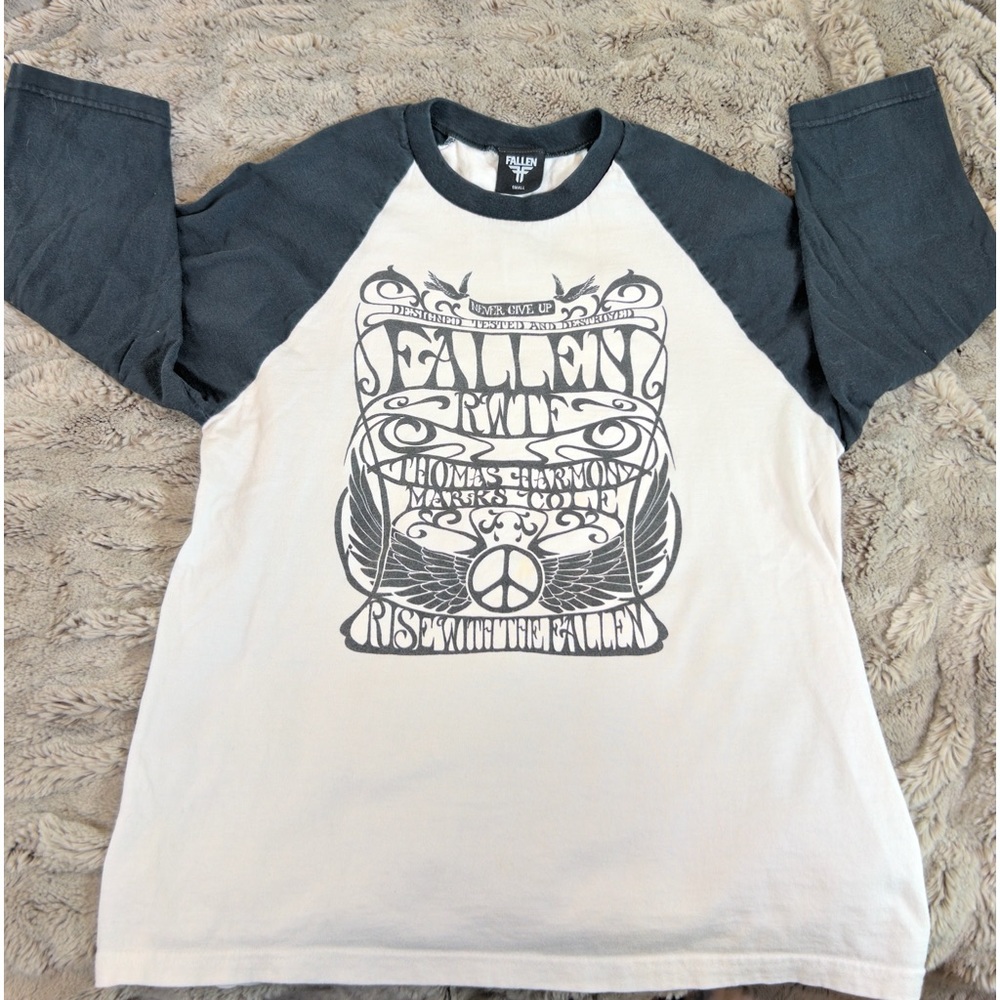 Fallen - "Rise with the Fallen" Baseball Tee